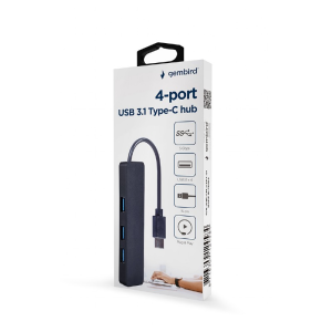 USB-C razdelilnik 4-vrata UHB-CM-U3P4-01 - slika 3