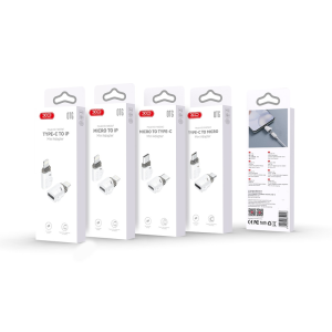 Adapter USB na Lightning XO NB256A bel - slika 3