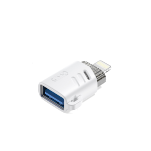 Adapter USB na Lightning XO NB256A bel - slika 1