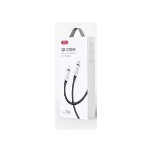 Kabel XO NB-Q252A USB-C na 8-pin Lightning 27W 1m črn - slika 2