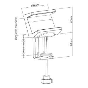 Nosilec za električne razdelilce MaxTrack NVZ 2W beli - slika 9