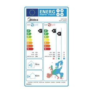 Klimatska naprava Midea Pure Glass 3.5 kW - slika 6