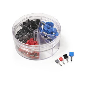 Set izoliranih kabelskih votlic McPower dvojne 2x 0,75 - 2,5 mm2, 200 kosov - slika 1