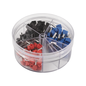 Set izoliranih kabelskih votlic McPower dvojne 2x 0,75 - 2,5 mm2, 200 kosov - slika 2