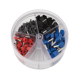 Set izoliranih kabelskih votlic McPower dvojne 2x 0,75 - 2,5 mm2, 200 kosov - slika 3