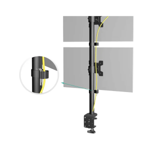 Nosilec za dva monitorja Maclean MC-966 13" do 27" - slika 3