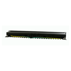 Patch panel CAT5E 24-portov, zaščiten, 1U - slika 2