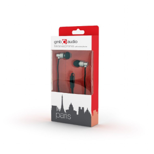 Slušalke z mikrofonom GMB Audio "Paris" srebrne - slika 4