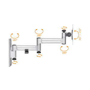 Nosilec za TV MyWall HC 1-3L 13" - 32" - slika 6
