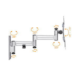 Nosilec za TV MyWall HC 2-3L 13" - 43" - slika 7