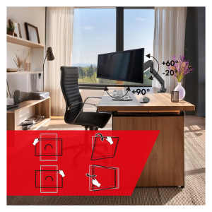 Nosilec za monitor Maclean MC-968 17" do 57" - slika 10