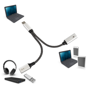 Delilnik USB-C (m) na 2x USB-C (ž) MA 11L - slika 5