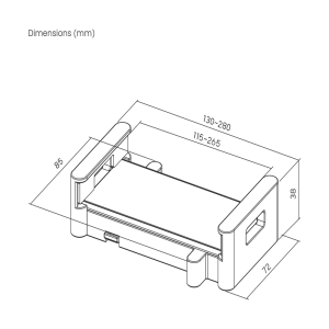 VESA nosilec za tablico Maclean MC-991 - slika 8