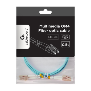 Optični kabel LC - LC Multimode Duplex OM4 50/125 0,5m - slika 4