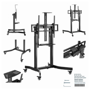 Motorizirano stojalo za TV Gembird TVS-100T-01 55''-100'' - slika 9