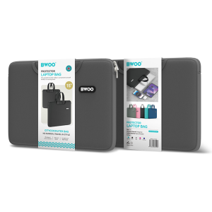 Torba za prenosni računalnik 15" BWOO CB64BK črna - slika 4