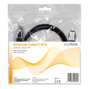 Kabel USB-C na RJ45 UTP CAT 6 2m - slika 4