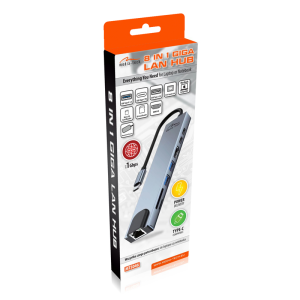 Adapter USB-C 8-v-1 Media-Tech MT5046 - slika 5