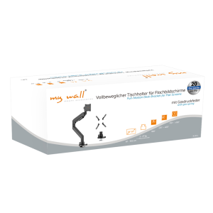 Nosilec za monitor MyWall HL 65L 24" do 57" - slika 10