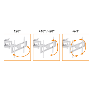 Nosilec za TV MyWall HF 20WL 37" - 70" - slika 2