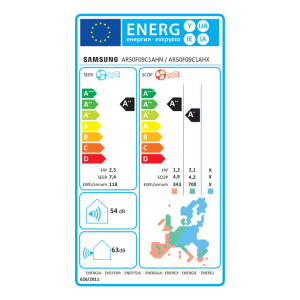 Klimatska naprava Samsung Cebu S2 AR50F09C1AHNEU/XEU 2,5 kW - Image 13