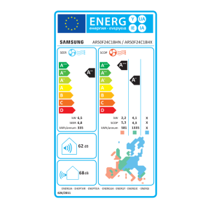 Klimatska naprava Samsung Luzon S2 AR50F24C1BHNEU/XEU 6,5 kW - Image 10