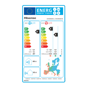 Klimatska naprava Hisense New Comfort 5,0 kW - Image 6