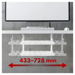 Organizator kablov Maclean MC-102W - slika 6