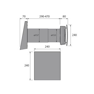 SIKU RA1-85 V3 Twin Fresh Comfo MAXAIR - slika 2