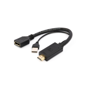 Aktivni adapter HDMI na DisplayPort 4K - slika 1