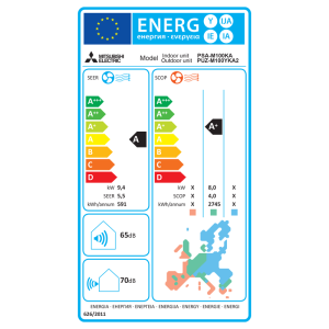 Klimatska naprava Mitsubishi PSA-M100KA/PUZ-M100YKA2 - slika 3