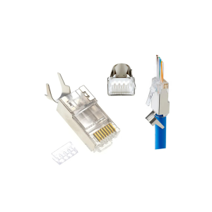 Cablexpert FTP konektor CAT7 "pass-through", 10 kosov - slika 4