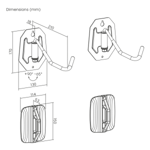 MyWall HR 15L Stenski nosilec za kolo - slika 9