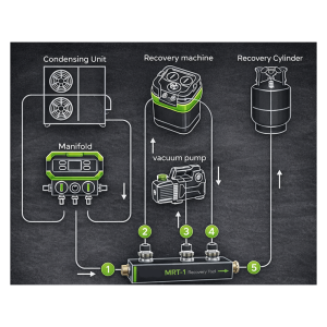 WIPCOOL MRT-1 Orodje za povračilo hladiva - slika 2