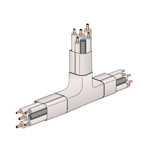 Canalsplit Kanal T element 80 x 60 mm - slika 3