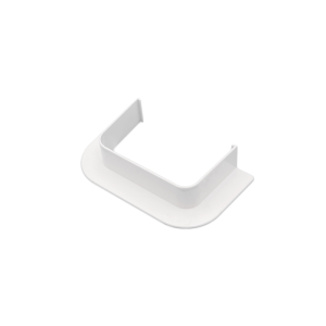 Canalsplit Kanal prehodni element z rozeto 80 x 60 mm