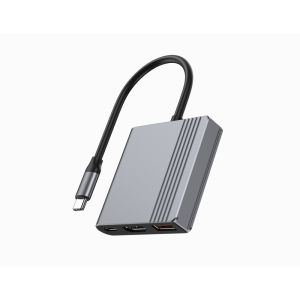 Cablexpert A-CM-COMBO3-05 Adapter USB-C 3-v-1 USB, HDMI, USB-C video - slika 3