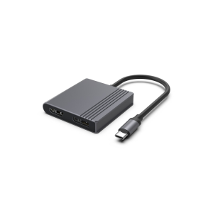Cablexpert A-CM-HDMIFDPF-01 Adapter USB-C na HDMI + DisplayPort - slika 2