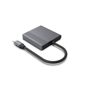 Cablexpert A-CM-HDMIFDPF-01 Adapter USB-C na HDMI + DisplayPort - slika 3