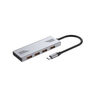 Cablexpert UHB-CM-U310-A4-01 USB-C razdelilnik 4-vrata - slika 2