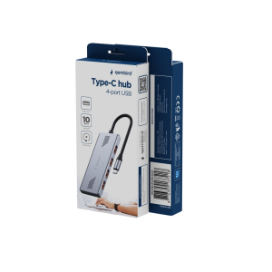 Cablexpert UHB-CM-U310-A4-01 USB-C razdelilnik 4-vrata - slika 3