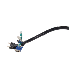 Maclean MCTV-687B Špirala za vezanje kablov črna - slika 3