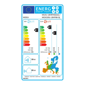 Klimatska naprava Midea stropno / talna 5.0 kW - slika 4
