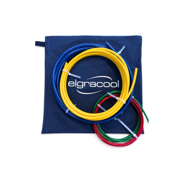 Elgracool komplet upogibnih palic razpostavljen z torbo