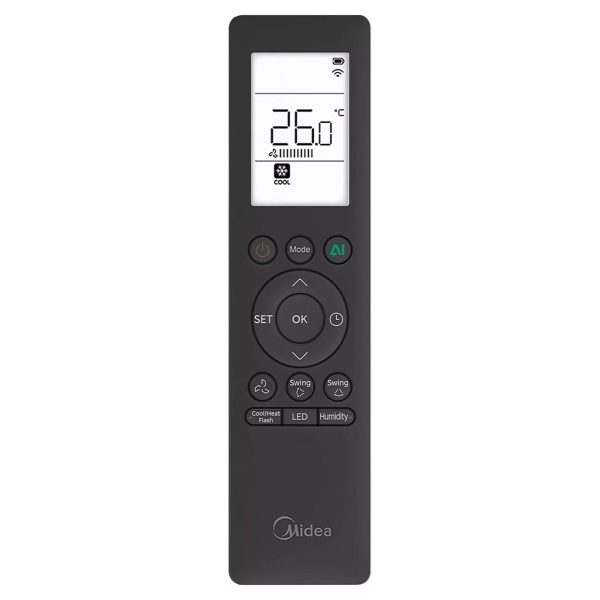 Midea Solstice 3,5 kW črna – uradna slika 8