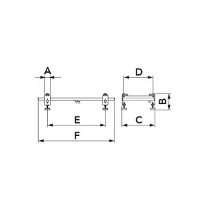 Tecnosystemi SCD500307 SBP TS Posoda za kondenz 1100x550 mm - slika 2