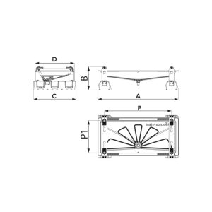 Tecnosystemi SCD500322 INFINITY posoda za kondenz 1250x500 mm - slika 2