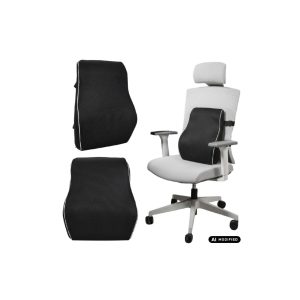 ProMedix PR-214 ledvena blazina 44x37 cm, črna