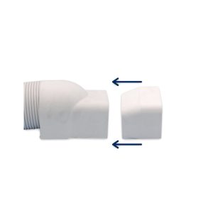 Tecnogas EVA 80 x 60 mm fleksibilni spojni element - slika 3