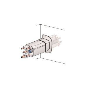 Tecnogas EVA 80 x 60 mm prehodni element z okvirjem - slika 3